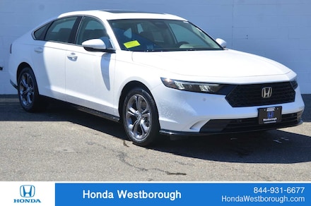 Featured 2026 Honda Accord Hybrid EX-L Sedan for sale near you in Westborough, MA