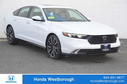 Featured 2026 Honda Accord Hybrid Touring Sedan for sale near you in Westborough, MA