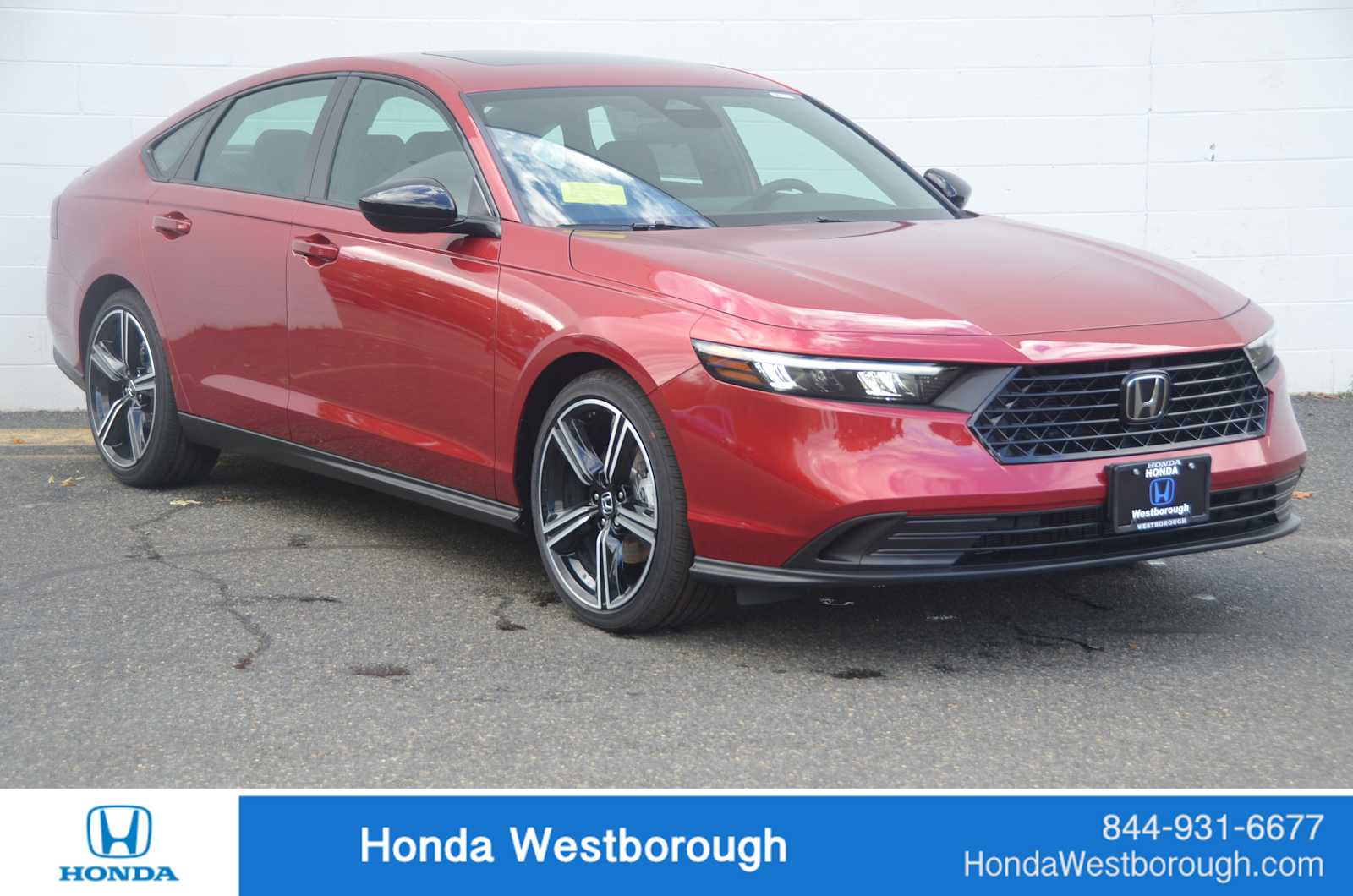 New 2026 Honda Accord Hybrid Sport Sedan Westborough