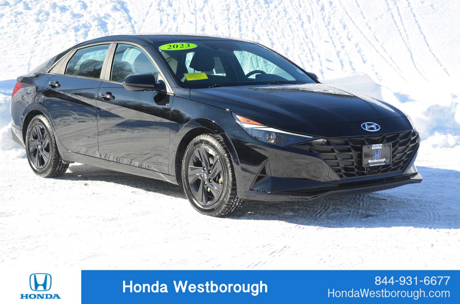 2023 Hyundai Elantra Blue