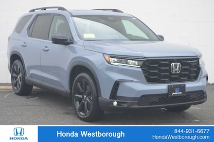 Featured 2025 Honda Pilot Black Edition SUV for sale near you in Westborough, MA