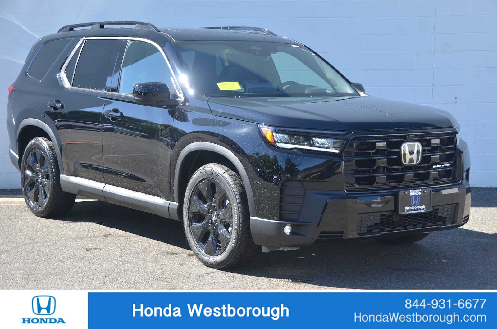 New 2026 Honda Pilot Black Edition SUV Westborough