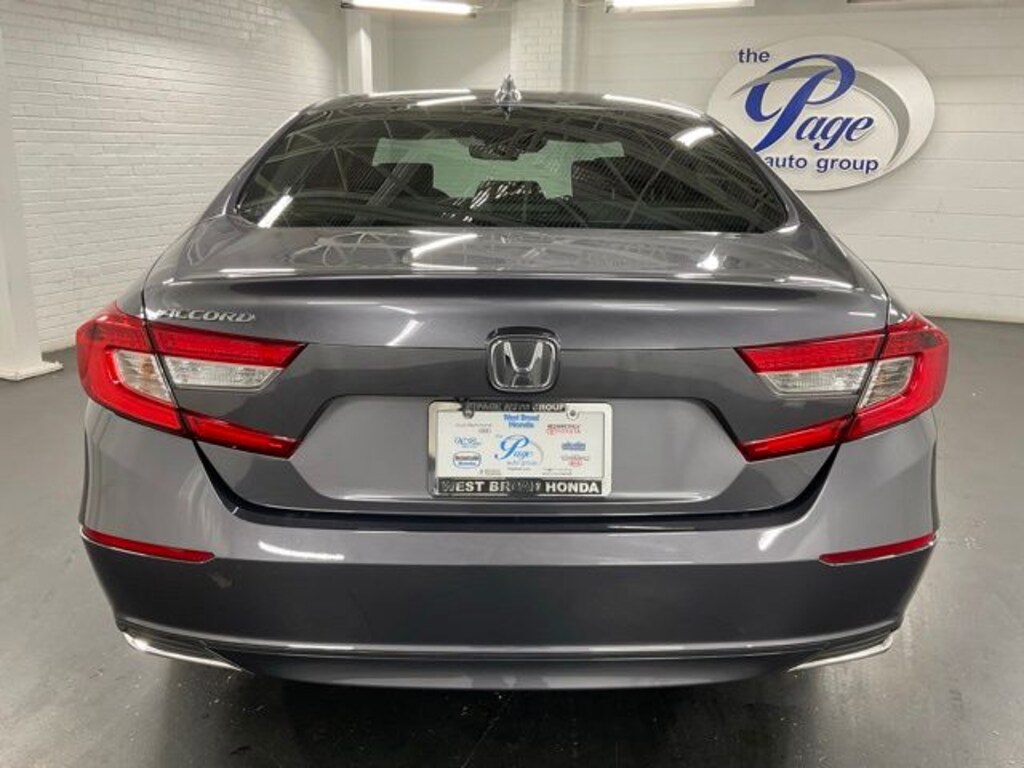 Certified 2020 Honda Accord EX-L Sedan