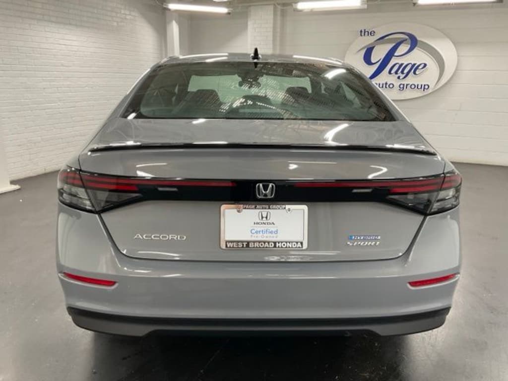 Certified 2025 Honda Accord Hybrid Sport Sedan