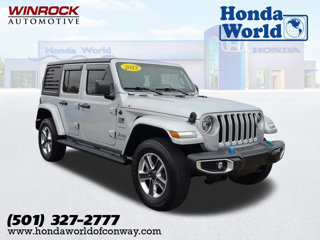 Used 2023 Jeep Wrangler Sahara 4xe SUV