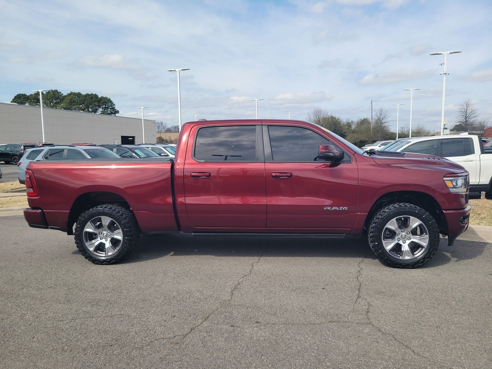 Used 2024 RAM Ram 1500 Pickup Laramie with VIN 1C6SRFRT6RN196354 for sale in Little Rock