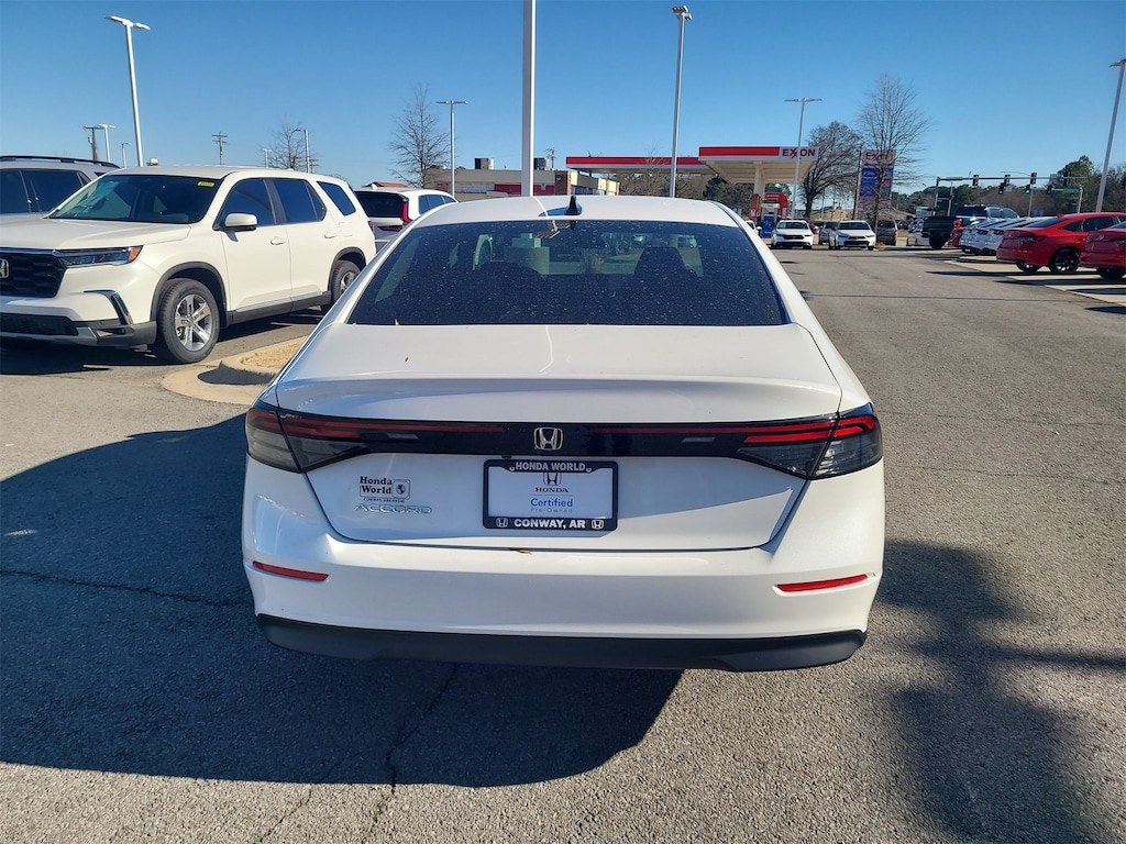 Certified 2025 Honda Accord SE Sedan
