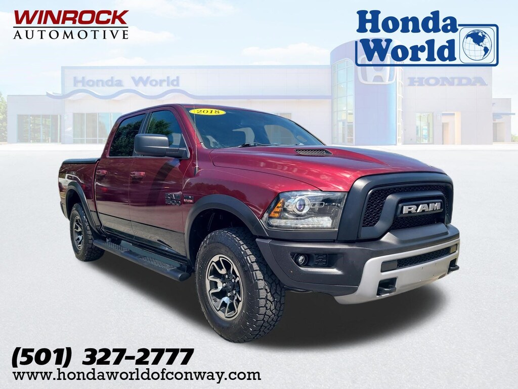 Used 2018 Ram 1500 Rebel Truck Crew Cab