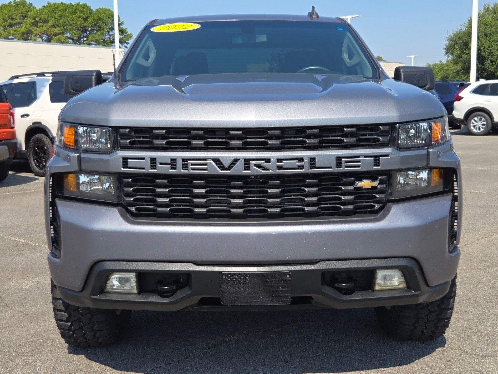 Used 2022 Chevrolet Silverado 1500 Limited Custom with VIN 1GCRYBEK3NZ191213 for sale in Little Rock