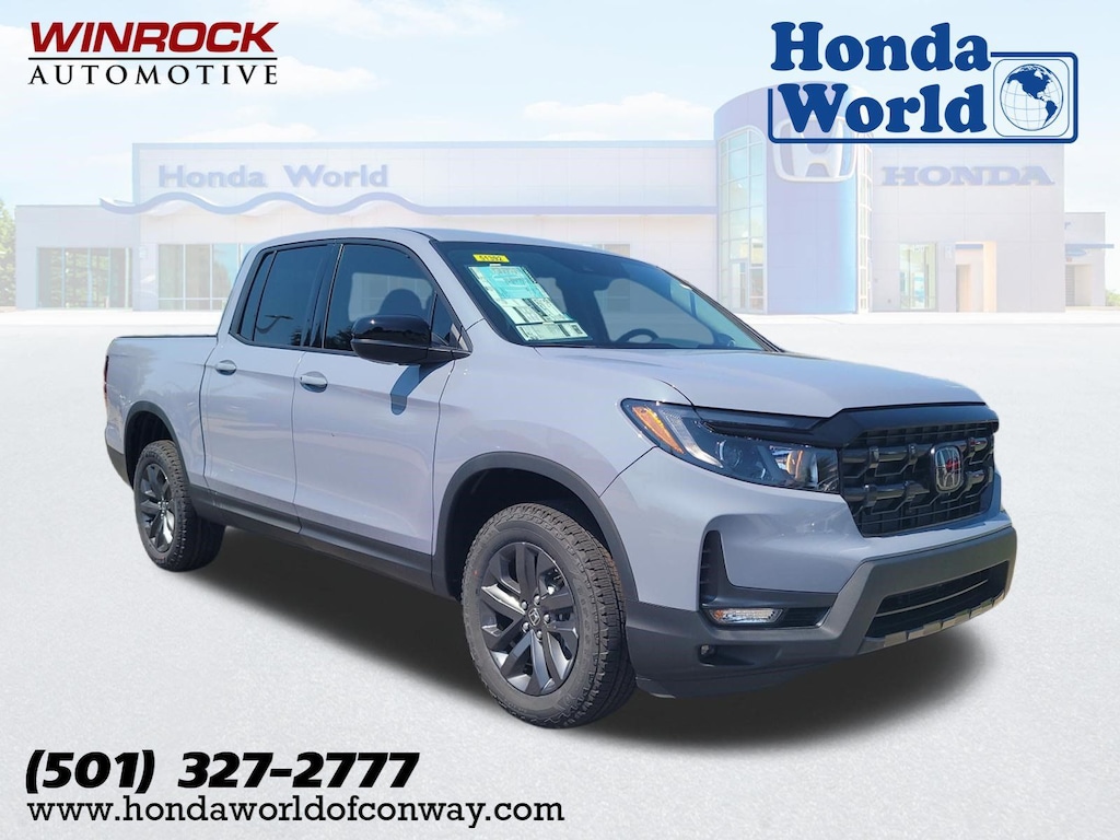 New 2026 Honda Ridgeline Sport Truck Crew Cab