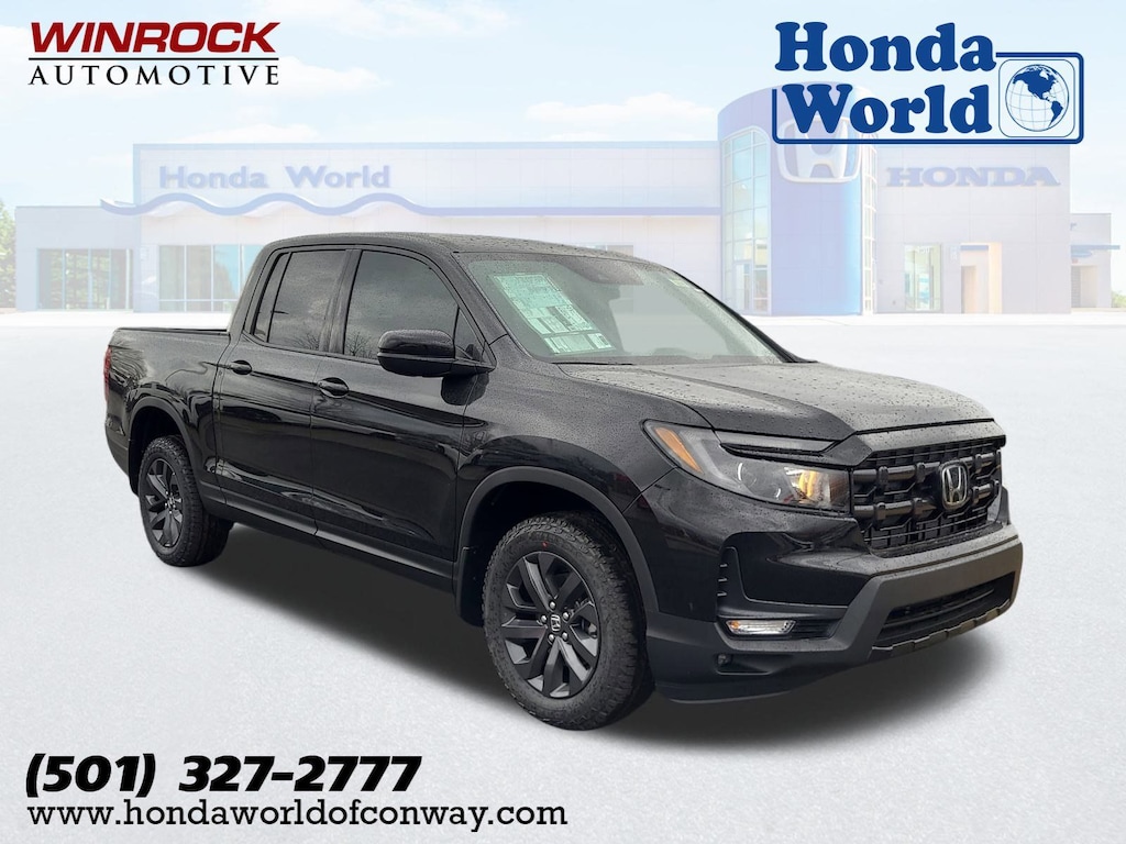 New 2026 Honda Ridgeline Sport Truck Crew Cab