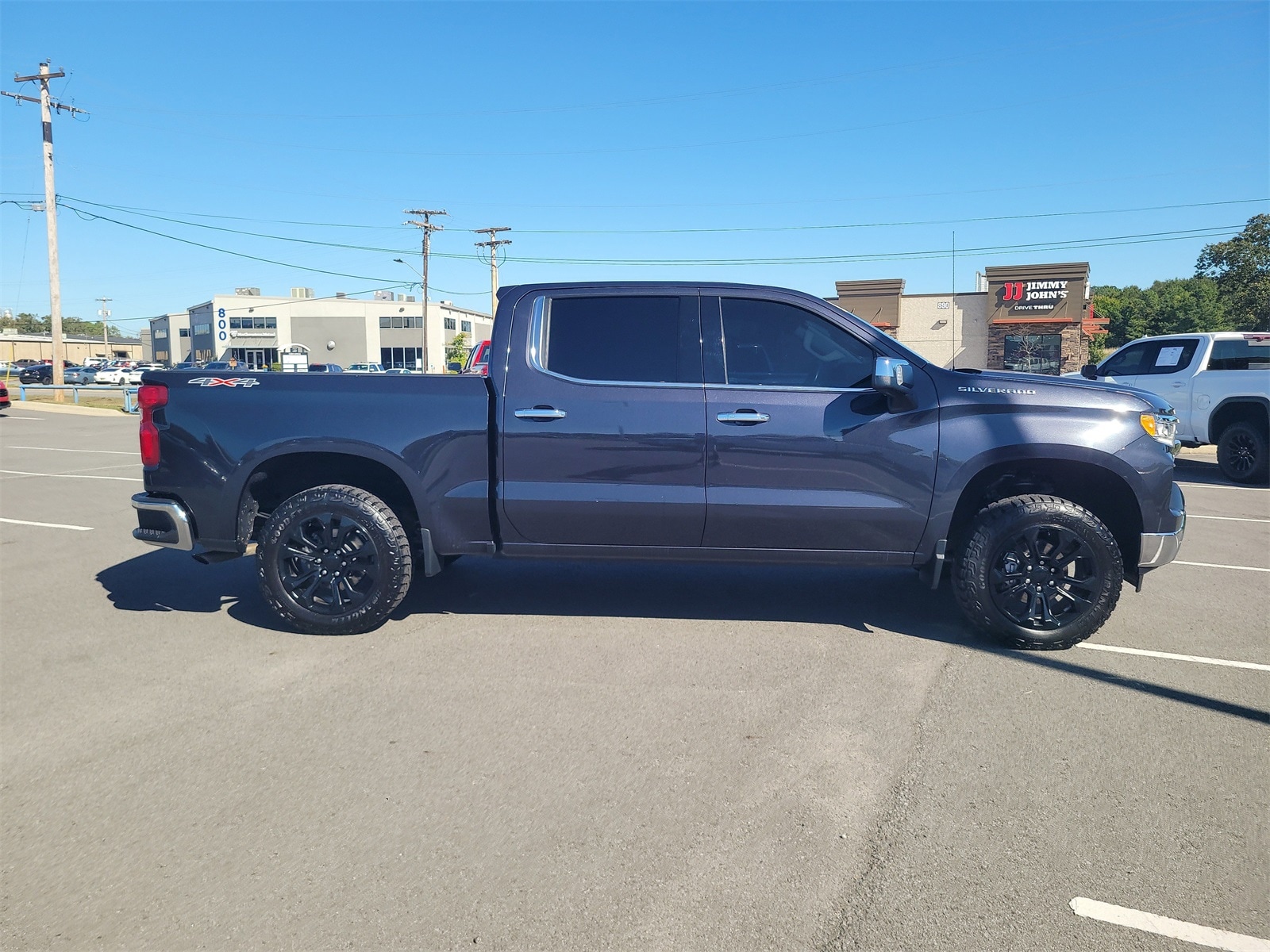 Used 2023 Chevrolet Silverado 1500 LTZ with VIN 1GCUDGEDXPZ114393 for sale in Little Rock