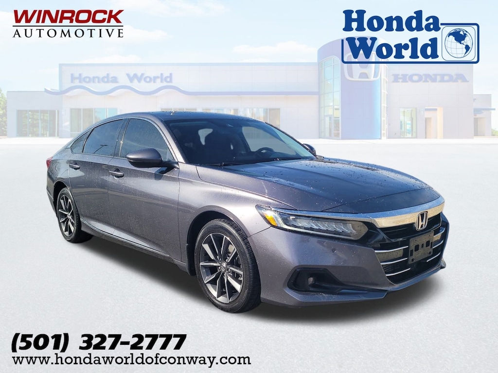 Used 2021 Honda Accord EX-L Sedan