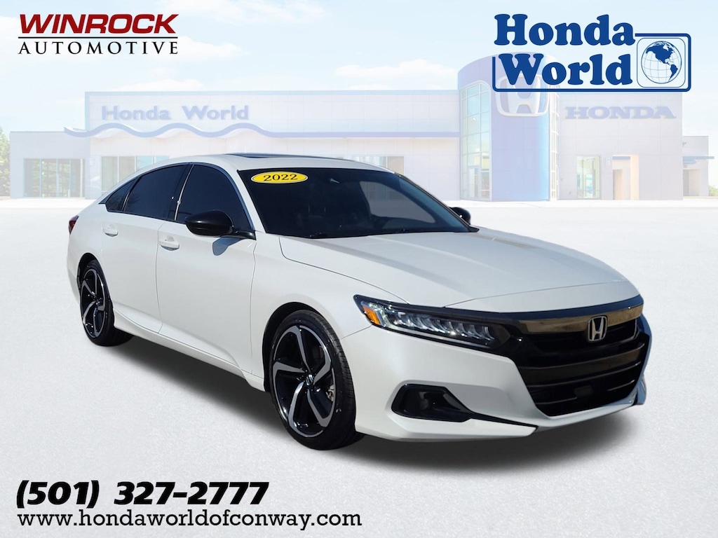 Certified 2022 Honda Accord Sport 2.0T Sedan