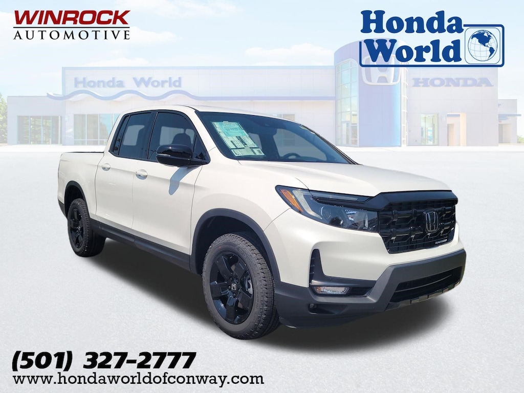 New 2026 Honda Ridgeline Black Edition Truck Crew Cab