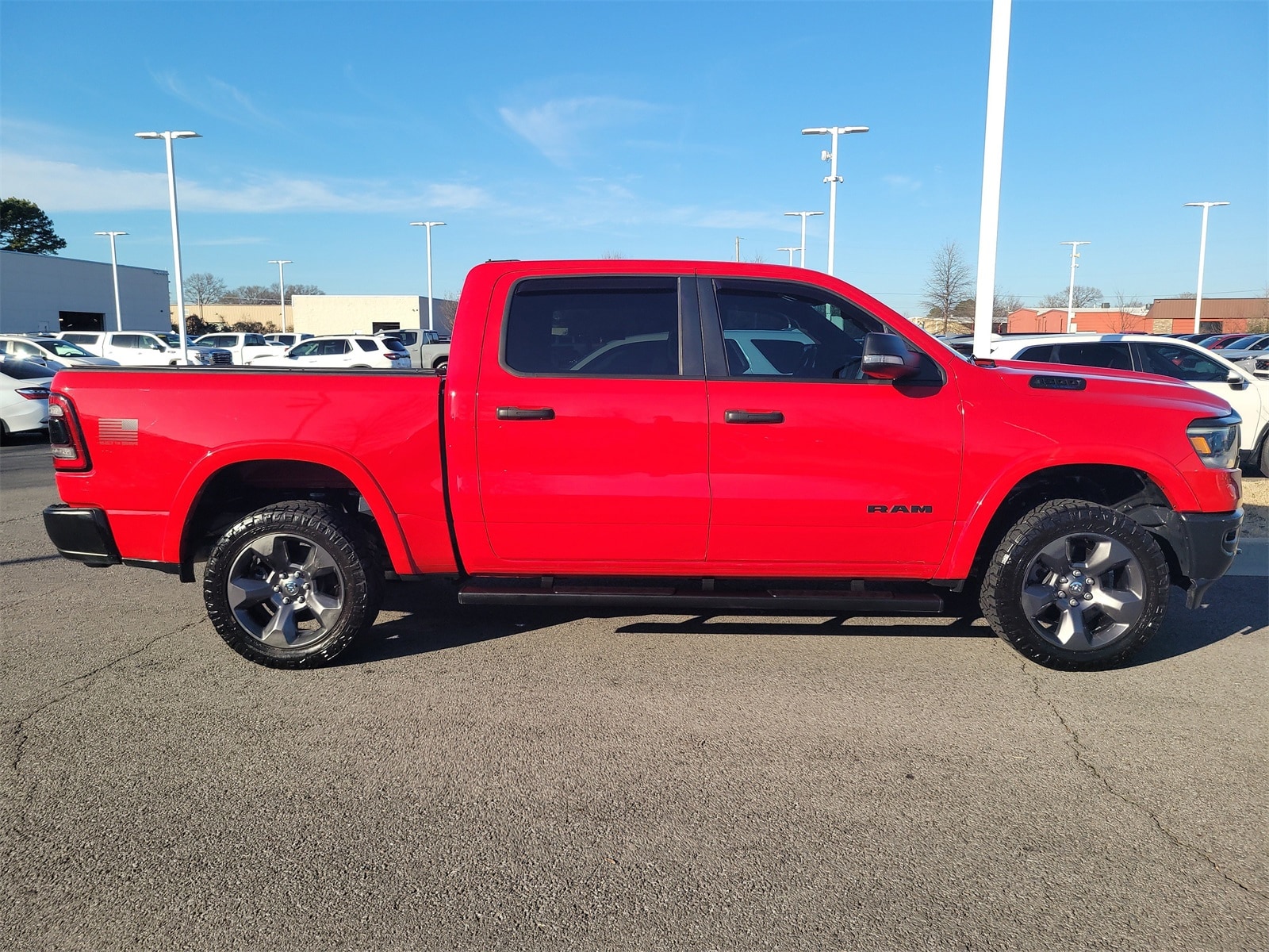 Used 2021 RAM Ram 1500 Pickup Big Horn/Lone Star with VIN 1C6SRFFT0MN671252 for sale in Little Rock