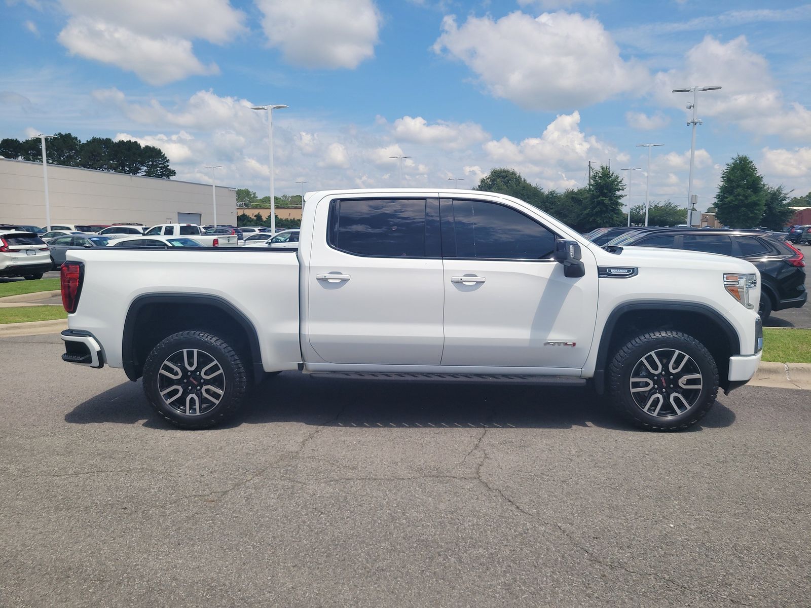 Used 2021 GMC Sierra 1500 AT4 with VIN 1GTU9EET3MZ377706 for sale in Little Rock