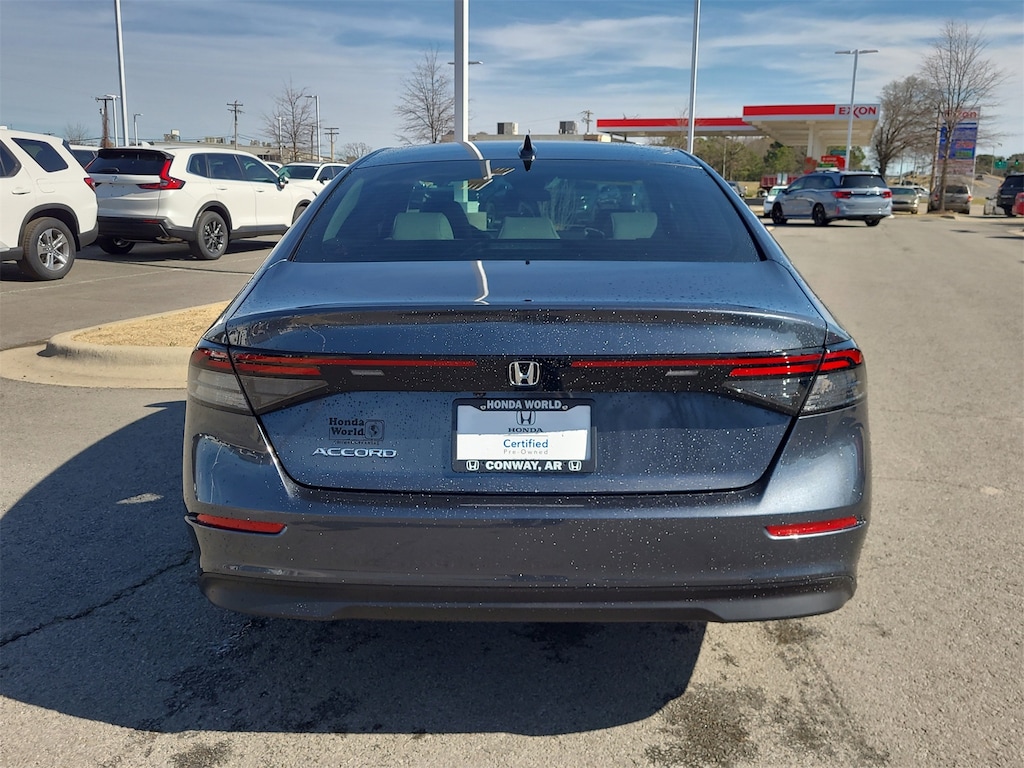 Certified 2025 Honda Accord SE Sedan