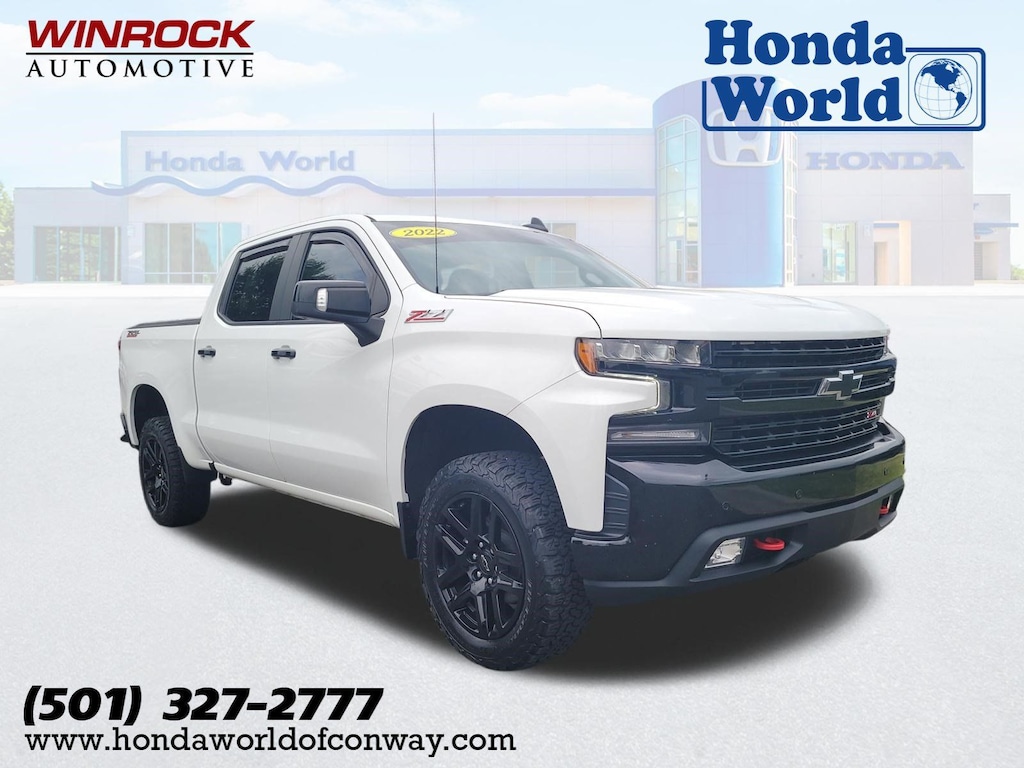 Used 2022 Chevrolet Silverado 1500 LTD LT Trail Boss Truck Crew Cab