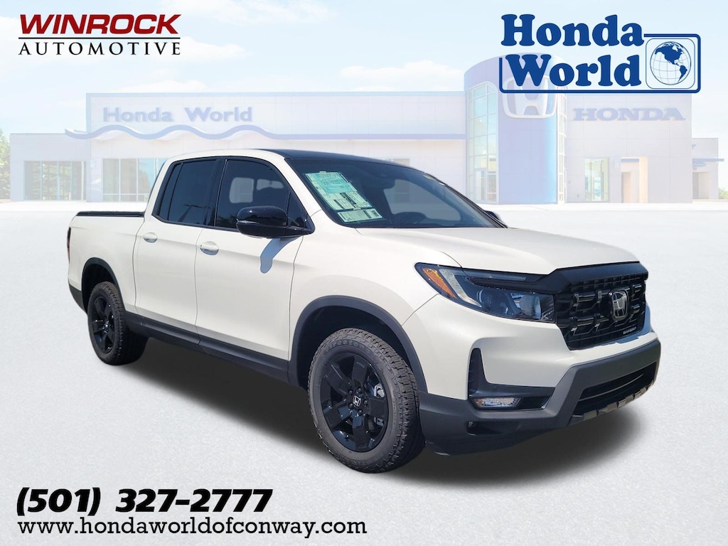 New 2026 Honda Ridgeline Black Edition Two-Tone Truck Crew Cab