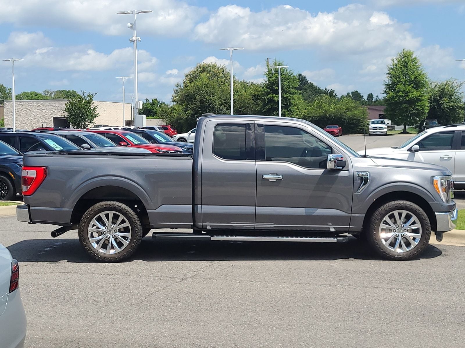Used 2021 Ford F-150 Lariat with VIN 1FTEX1CP2MFC77140 for sale in Little Rock