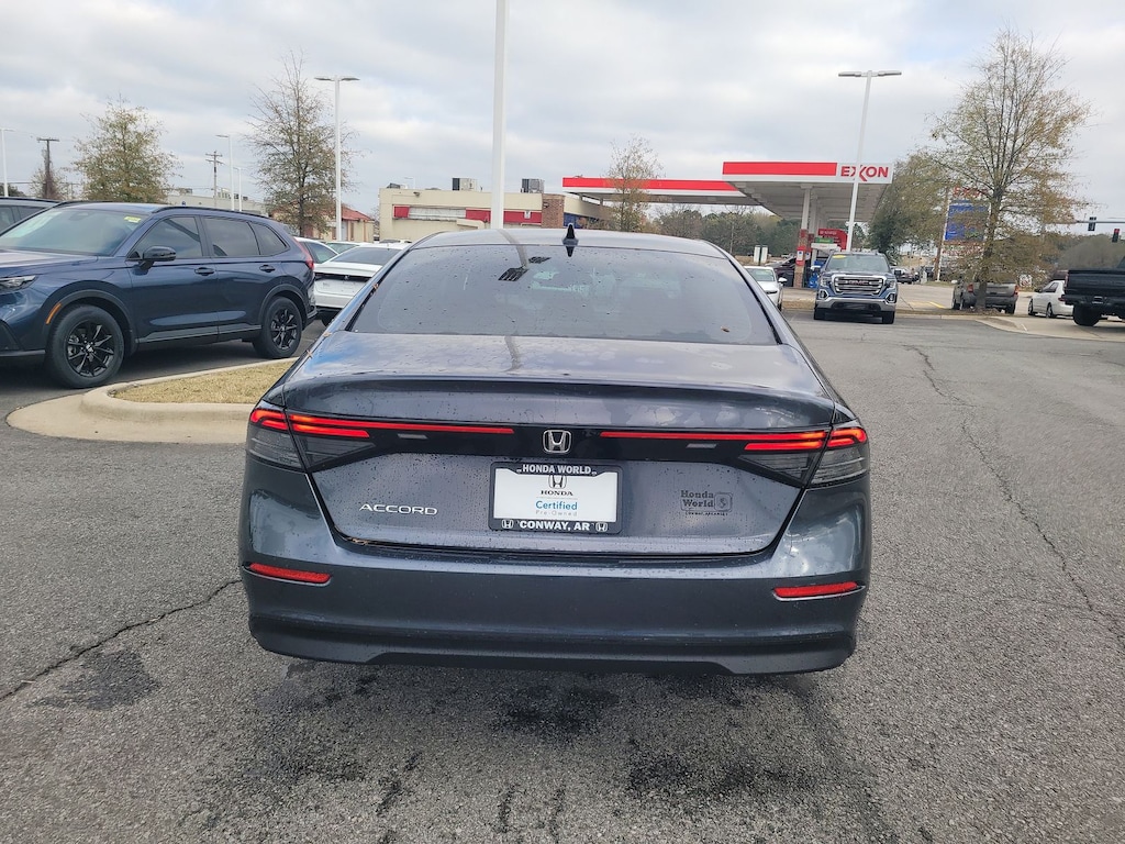 Certified 2025 Honda Accord SE Sedan
