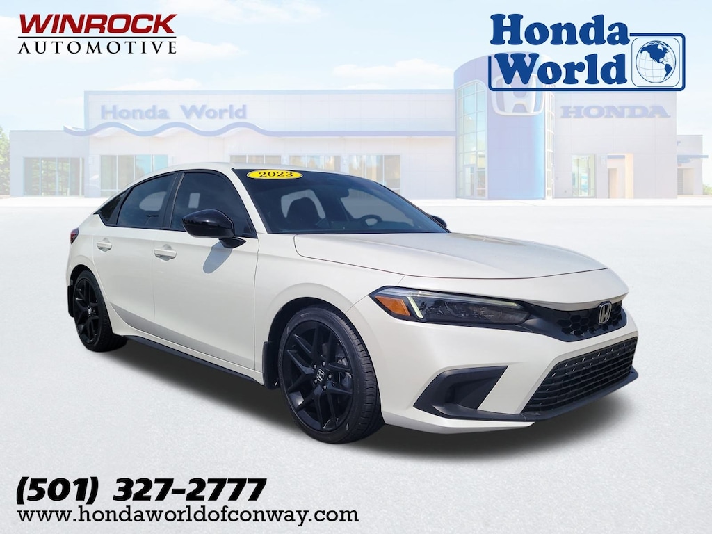Certified 2023 Honda Civic Sport Hatchback