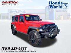 Used 2021 Jeep Wrangler Unlimited Willys SUV for sale near Walnut Ridge, AR