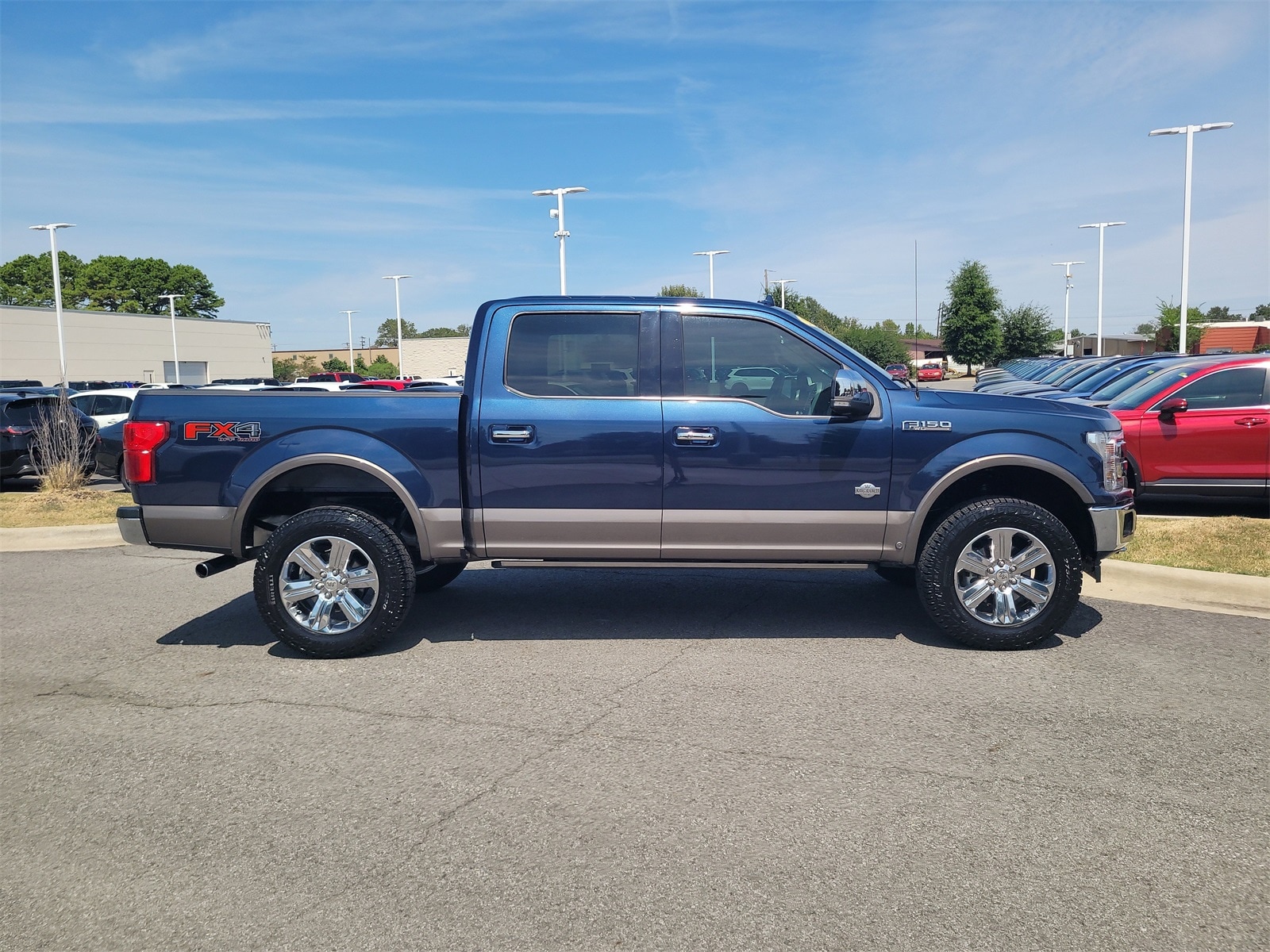 Used 2020 Ford F-150 King Ranch with VIN 1FTEW1E43LFA55095 for sale in Little Rock