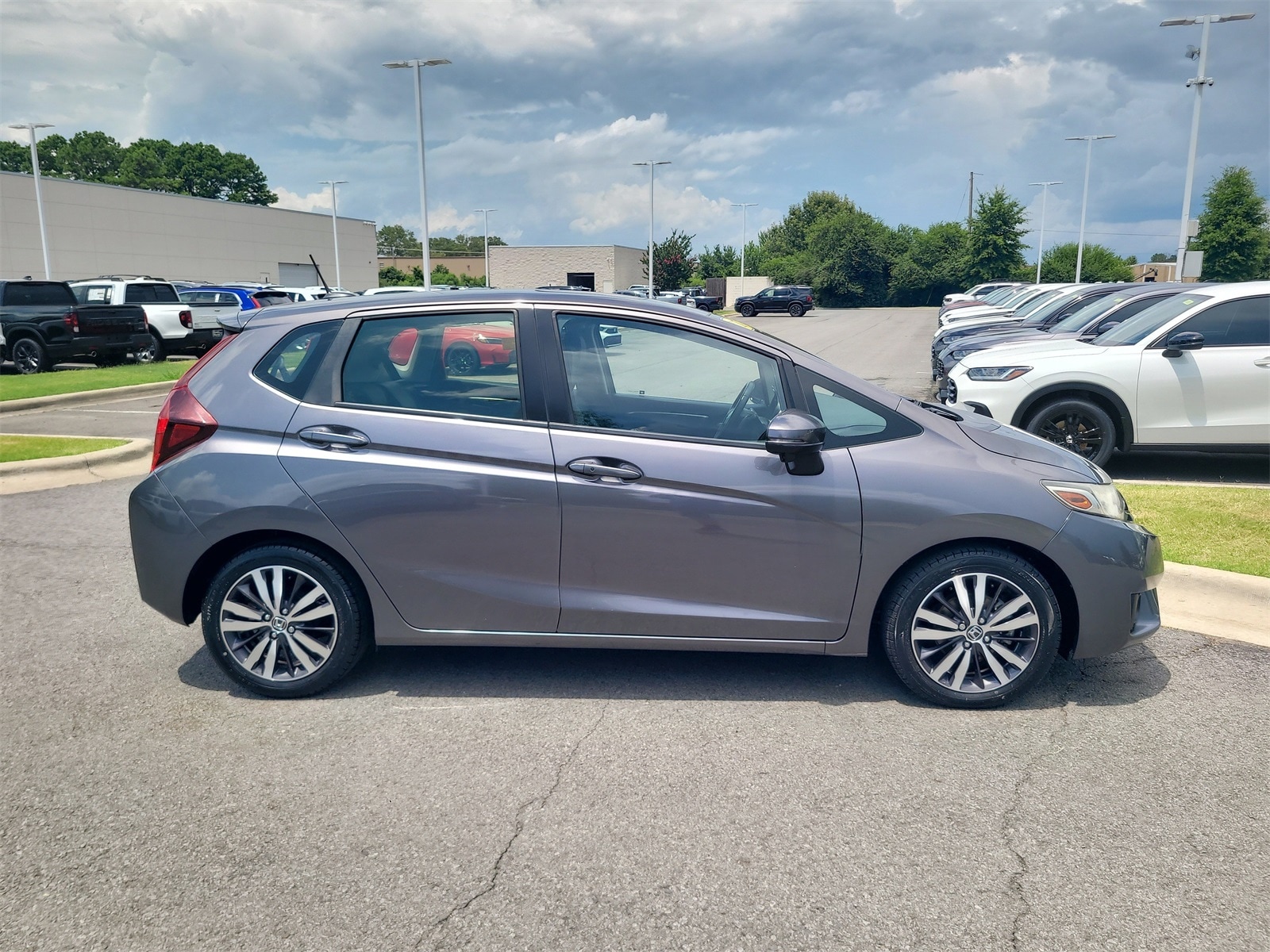 Used 2017 Honda Fit EX-L with VIN JHMGK5H94HS009663 for sale in Conway, AR