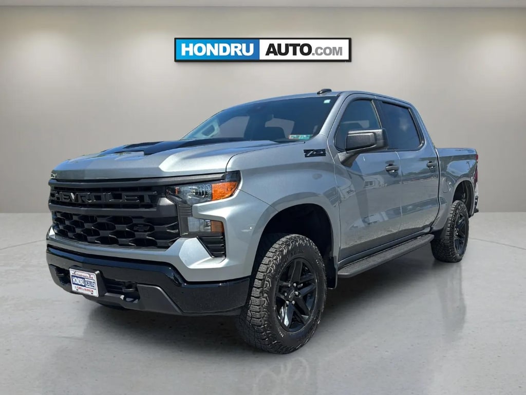 Used 2024 Chevrolet Silverado 1500 Custom Trail Boss Truck Crew Cab