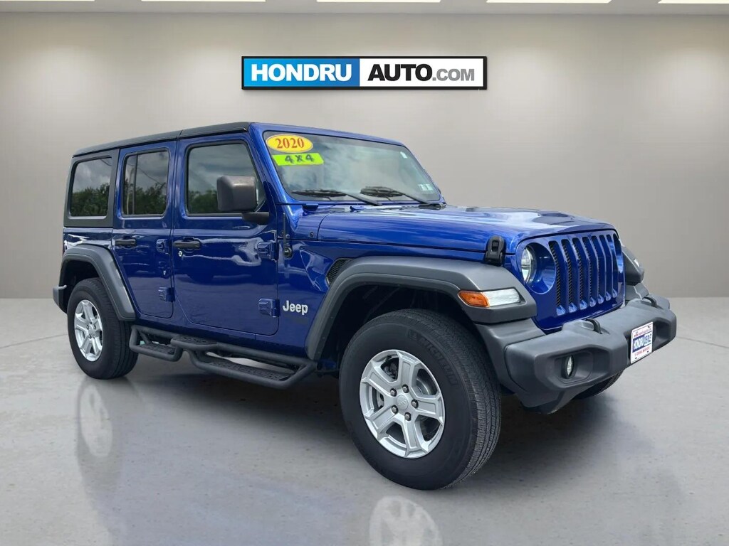 Used 2020 Jeep Wrangler Unlimited Sport S 4x4 SUV