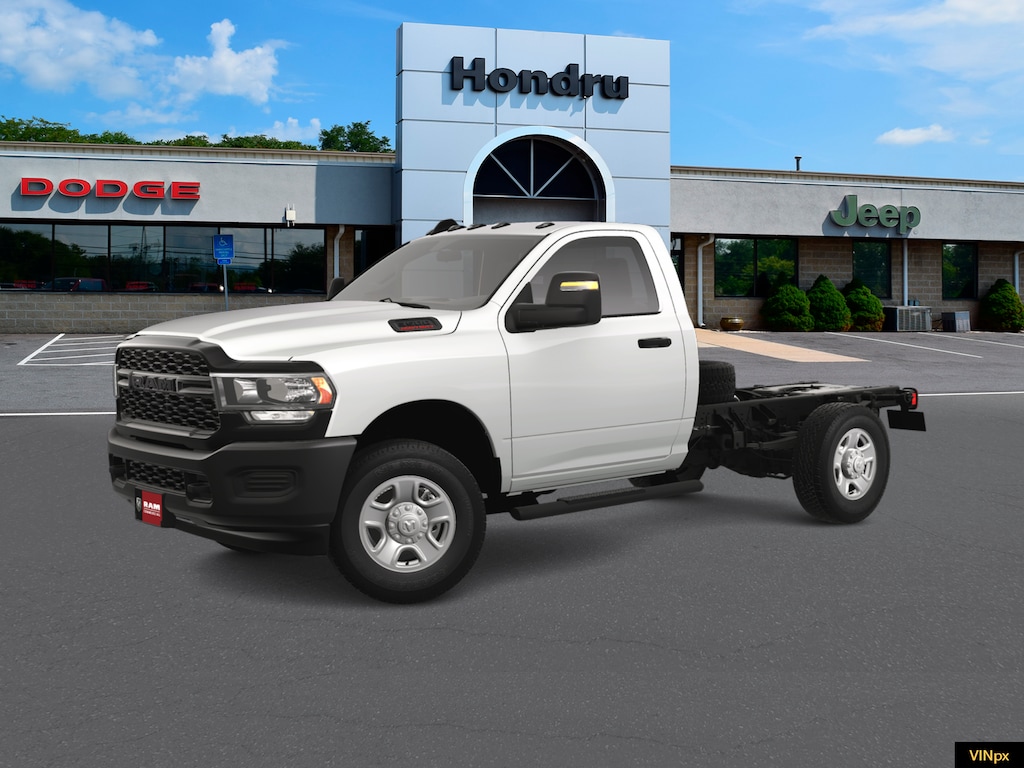 New 2024 Ram 3500 Chassis Cab 3500 TRADESMAN CHASSIS REGULAR CAB 4X4 60' CA Pickup