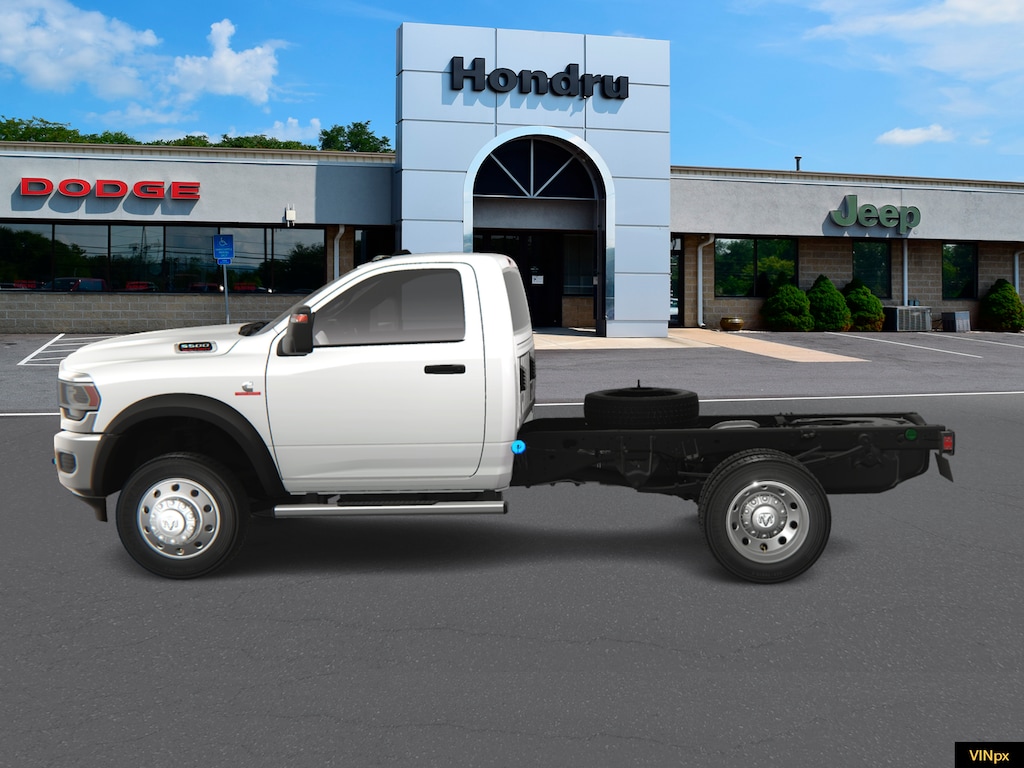 New 2024 Ram 5500 Chassis Cab 5500 TRADESMAN CHASSIS REGULAR CAB 4X4 60' CA Pickup
