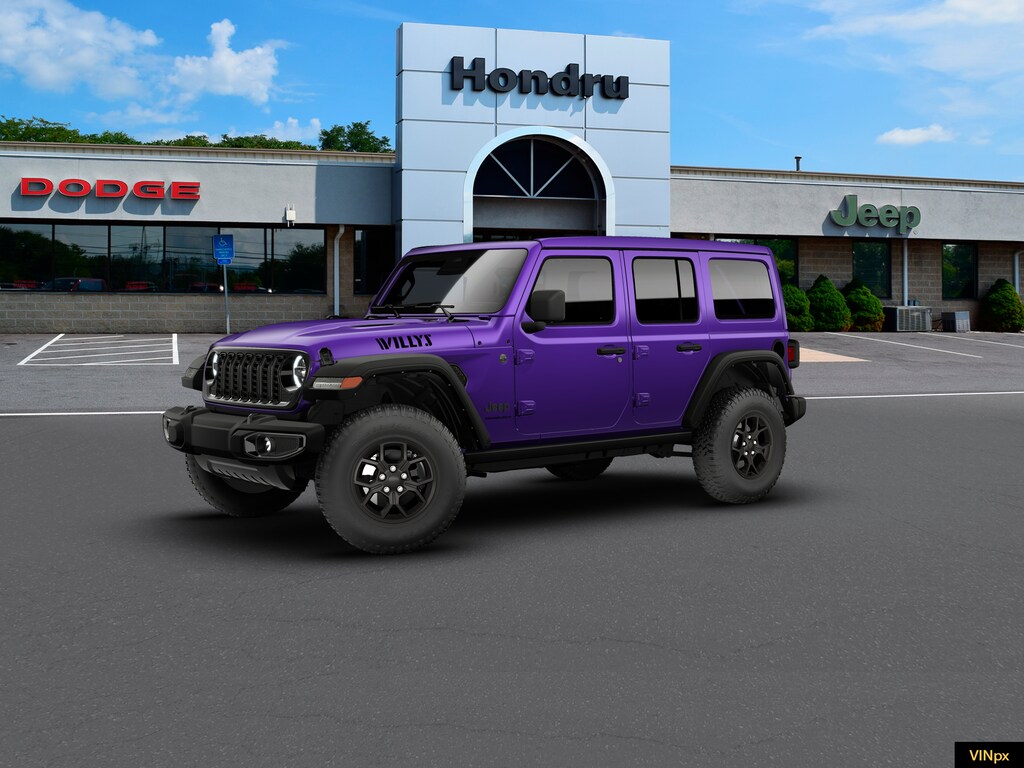 New 2026 Jeep Wrangler 4-DOOR WILLYS Sport Utility