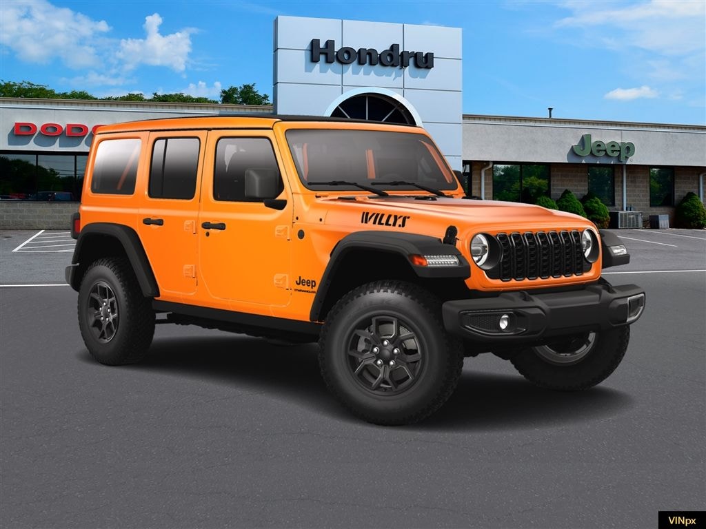 New 2025 Jeep Wrangler Willys Sport Utility