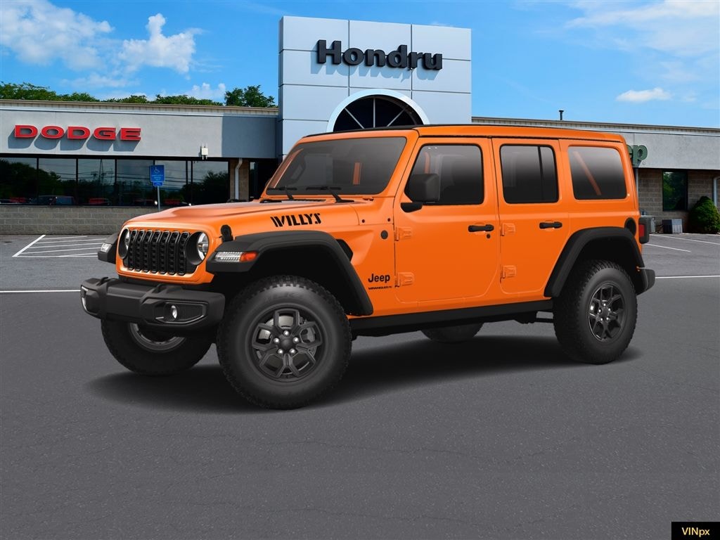 New 2025 Jeep Wrangler Willys Sport Utility