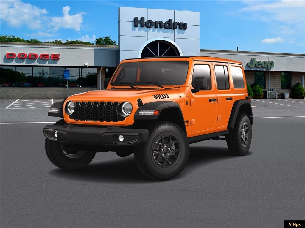 New 2025 Jeep Wrangler Willys Sport Utility