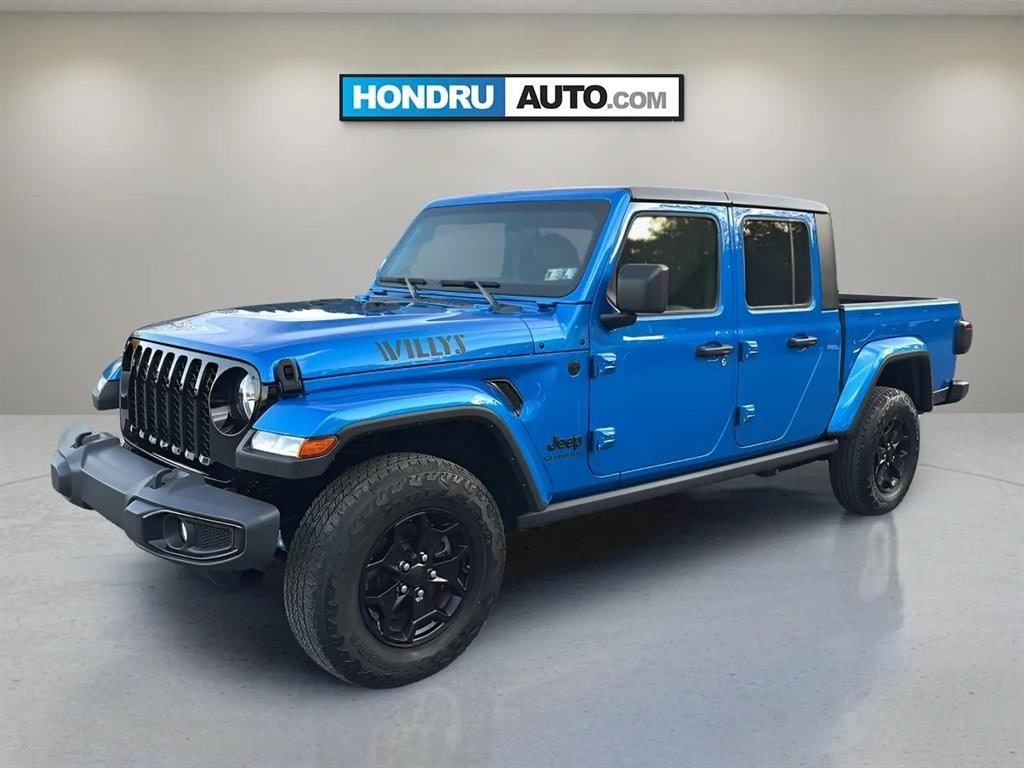 Used 2021 Jeep Gladiator Willys Crew Cab