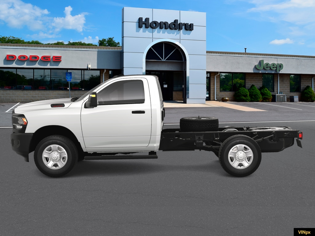 New 2024 Ram 3500 Chassis Cab 3500 TRADESMAN CHASSIS REGULAR CAB 4X4 60' CA Pickup