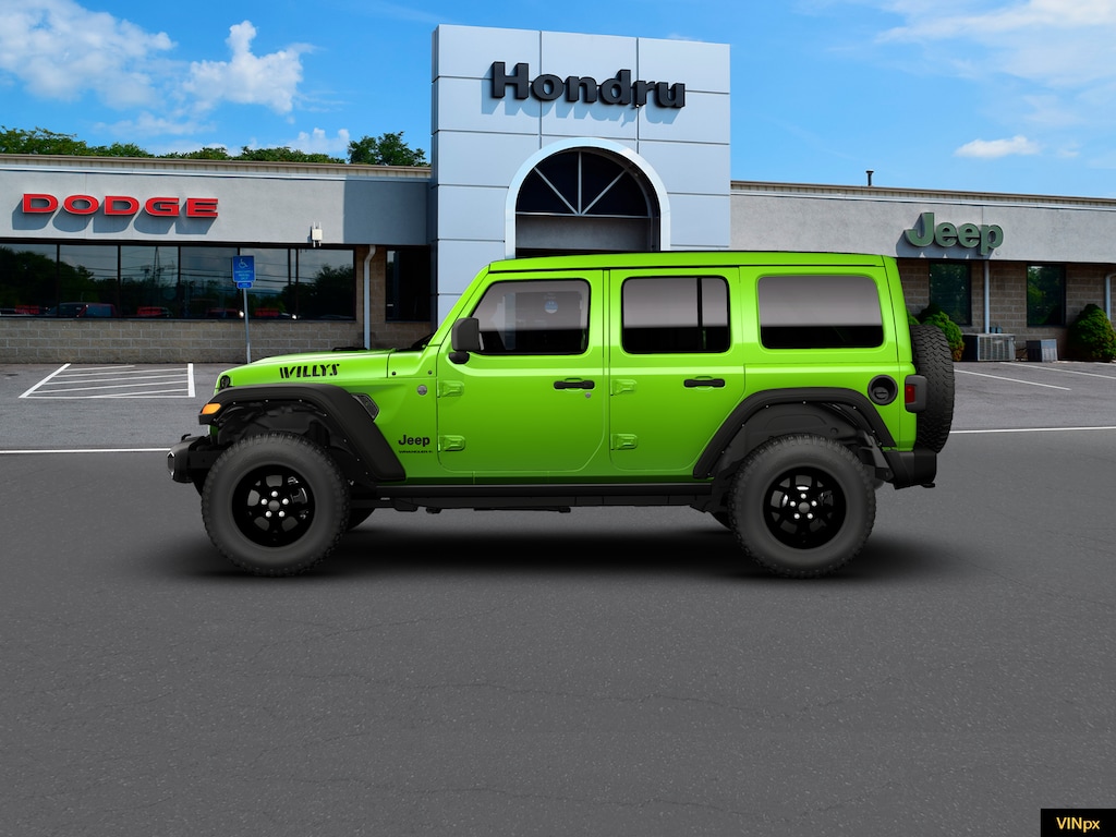 New 2026 Jeep Wrangler 4-Door Willys 4x4 Sport Utility