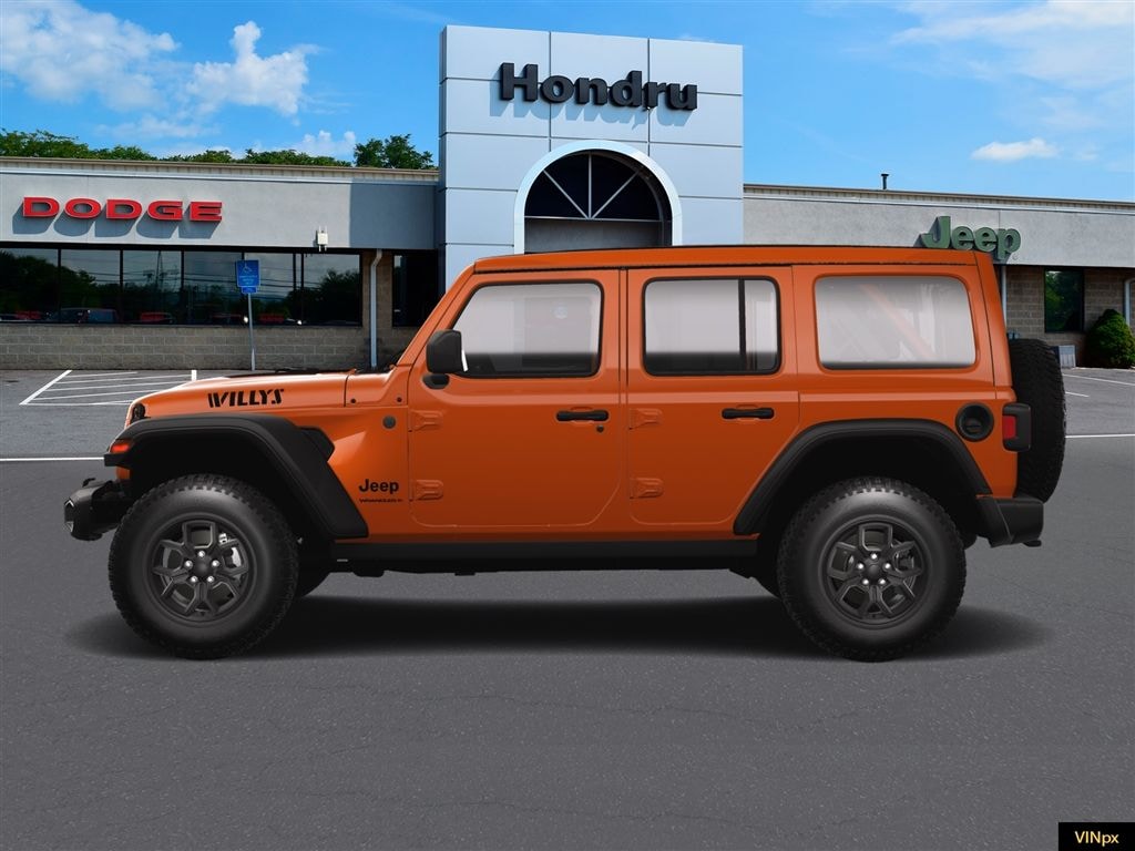 New 2025 Jeep Wrangler Willys Sport Utility