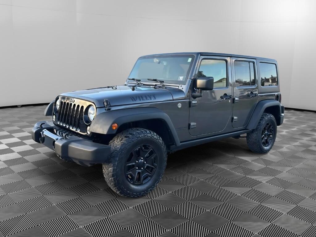 Used 2017 Jeep Wrangler Willys Wheeler Sport Utility