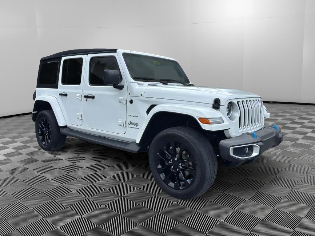 Used 2023 Jeep Wrangler 4xe Sahara 4XE with VIN 1C4JJXP67PW516271 for sale in Elizabethtown, PA
