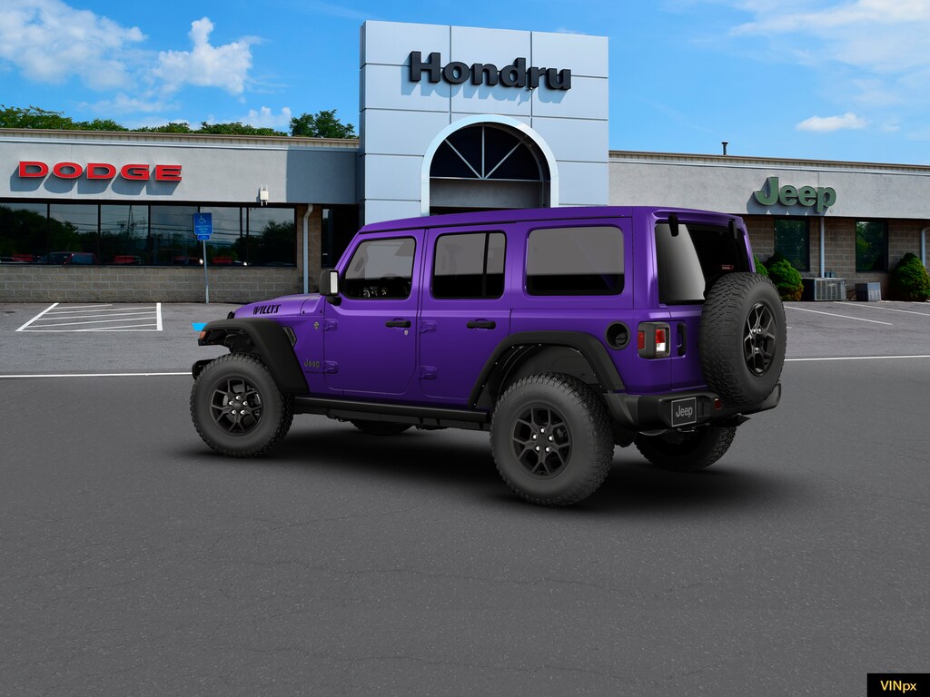 New 2026 Jeep Wrangler 4-DOOR WILLYS Sport Utility