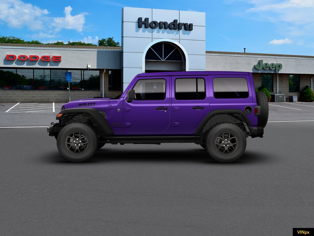 New 2026 Jeep Wrangler 4-DOOR WILLYS Sport Utility