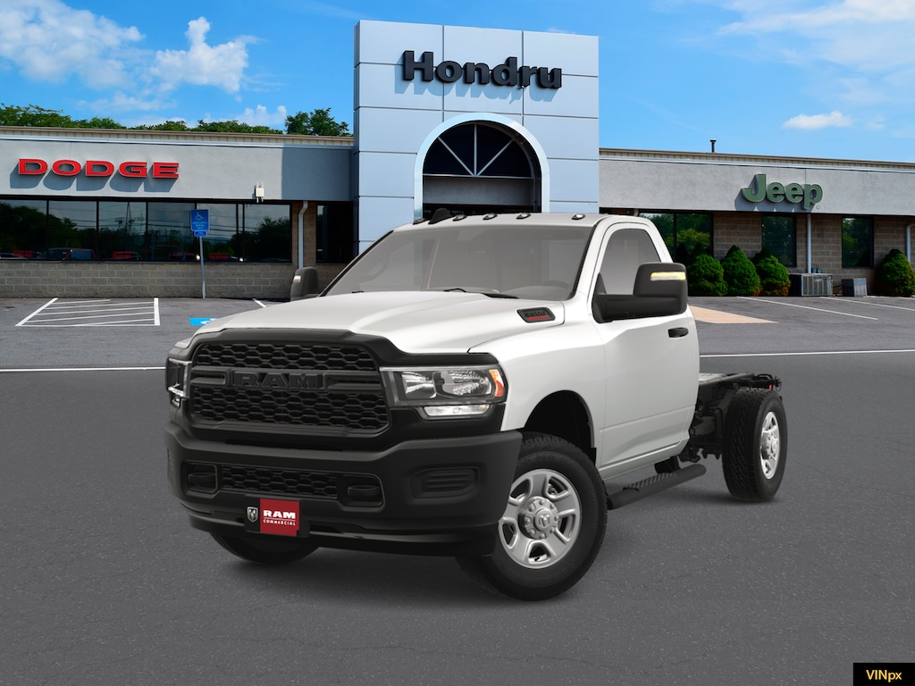 New 2024 Ram 3500 Chassis Cab 3500 TRADESMAN CHASSIS REGULAR CAB 4X4 60' CA Pickup