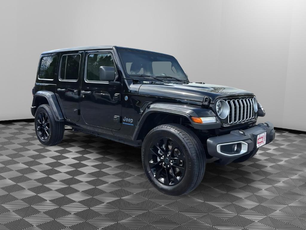 Used 2025 Jeep Wrangler 4xe Sahara 4XE with VIN 1C4RJXP62SW585235 for sale in Elizabethtown, PA