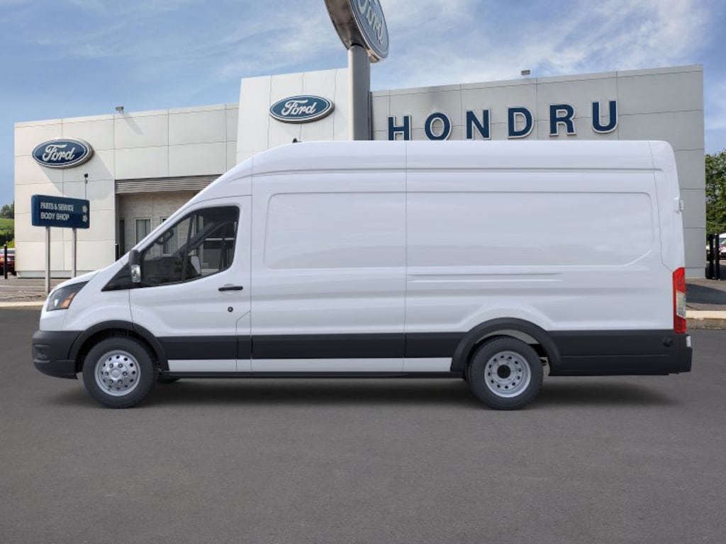 New 2025 Ford Transit-350 Cargo Base w/11,000 lb. GVWR Van High Roof HD Ext. Van