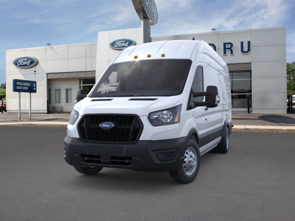 New 2025 Ford Transit-350 Cargo Base w/11,000 lb. GVWR Van High Roof HD Ext. Van